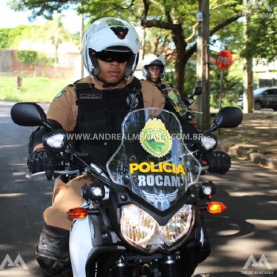 BANDIDOS INVADEM RESIDÊNCIA NA ZONA 5, SÃO PERSEGUIDOS E PRESOS PELA ROCAM DA POLÍCIA MILITAR DE MARINGÁ.