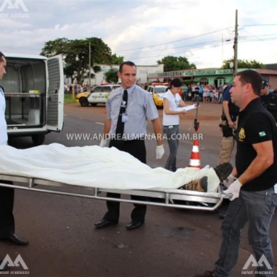 JOVEM DE 19 ANOS MORRE EM ACIDENTE DE MOTO NA AVENIDA COLOMBO EM SARANDI.