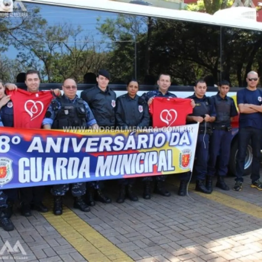 GUARDA MUNICIPAL DE MARINGÁ COMPLETA 8 ANOS.