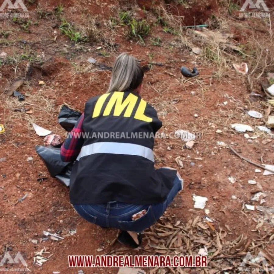 Criança recém-nascida é encontrada morta dentro de saco de lixo em Maringá
