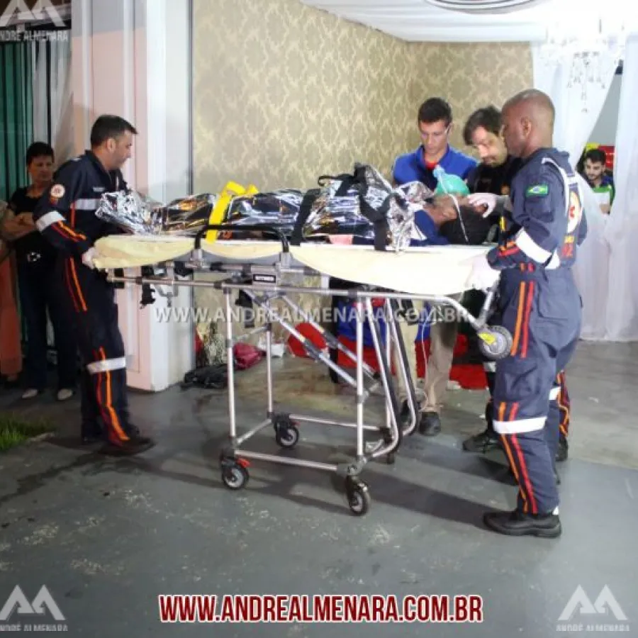Morador de rua esfaqueado em Maringá é identificado no hospital