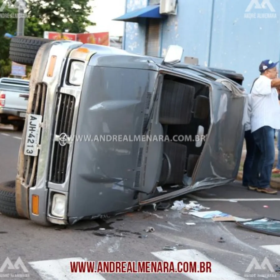 Outro tombamento na Arlindo Planas com Colombo