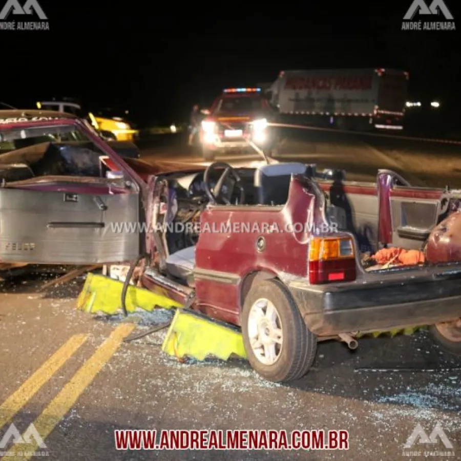 Batida frontal na rodovia de Paiçandu deixa vários feridos