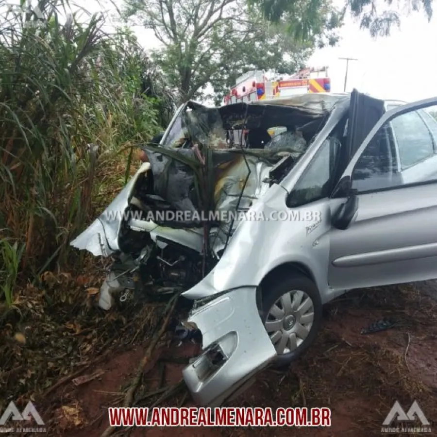 Maringaense morre de acidente na rodovia entre Doutor Camargo e Ivatuba