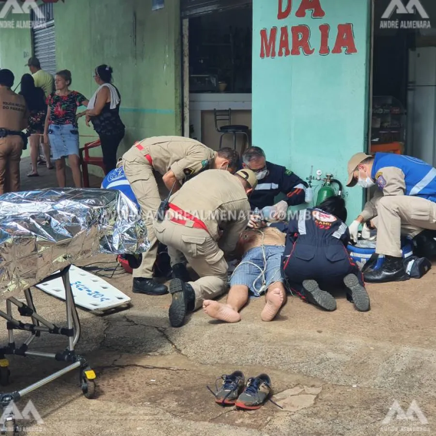 Homem fica gravemente ferido após ser esfaqueado em Maringá