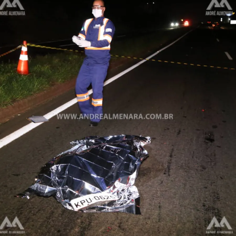 Pedestre morre atropelado por vários veículos na rodovia de Marialva