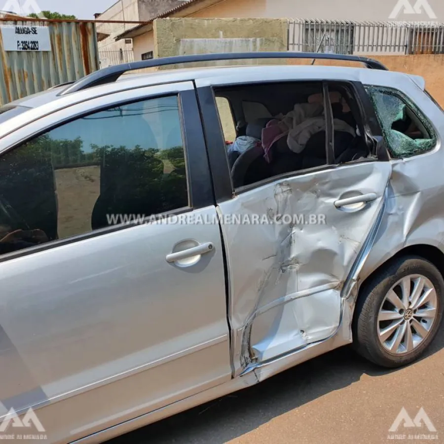 Entregador de marmitex fica gravemente ferido em acidente na Vila Morangueira