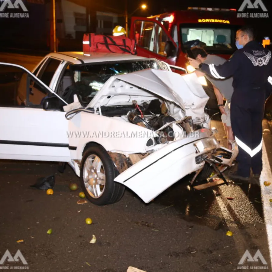 Motorista sofre acidente grave na rodovia PR-317 em Maringá