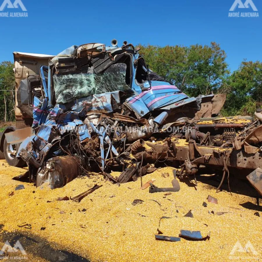 Motorista sofre acidente gravíssimo na rodovia PR-317 em Maringá