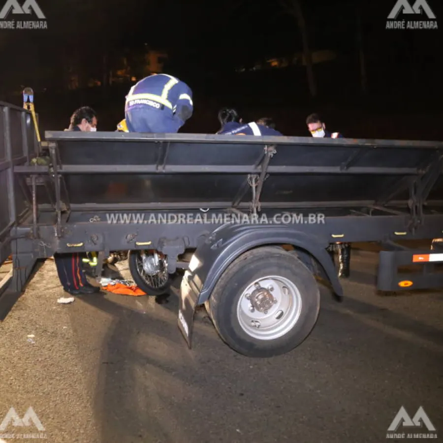 Imprudência causa ferimentos graves em motociclista na rodovia de Mandaguaçu