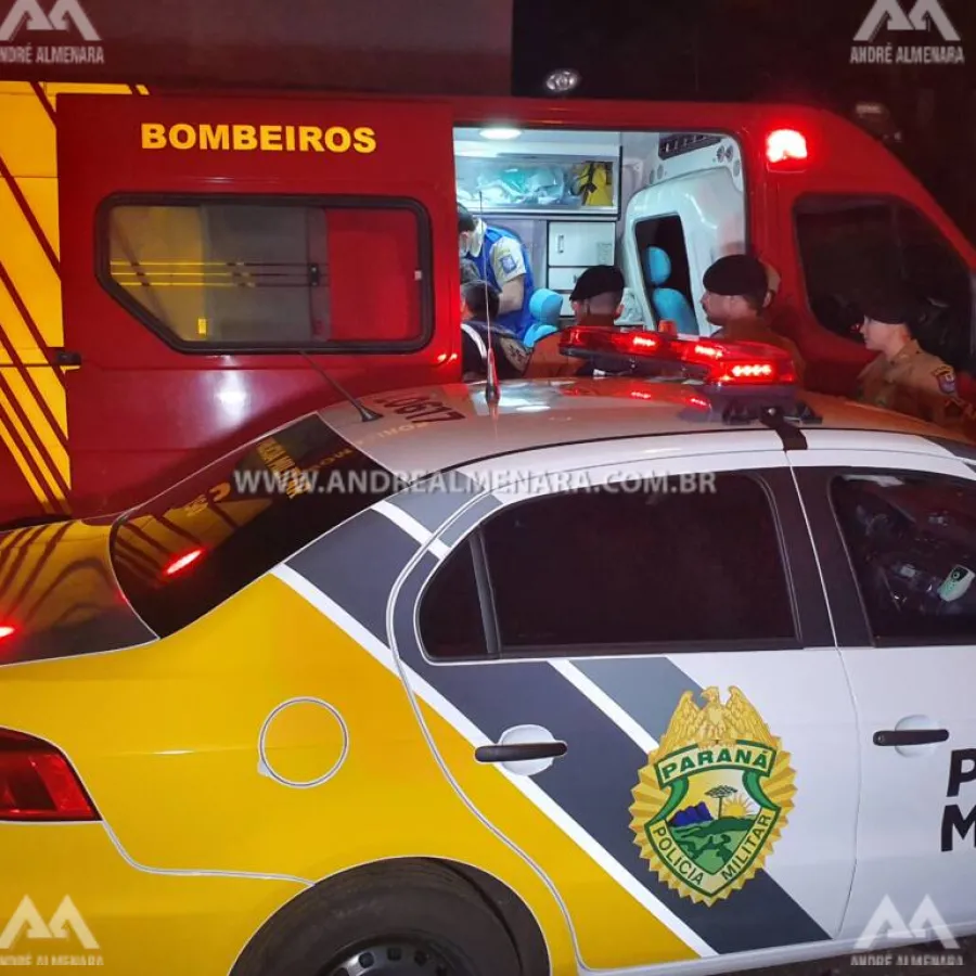 Homem é brutalmente espancado no centro de Maringá