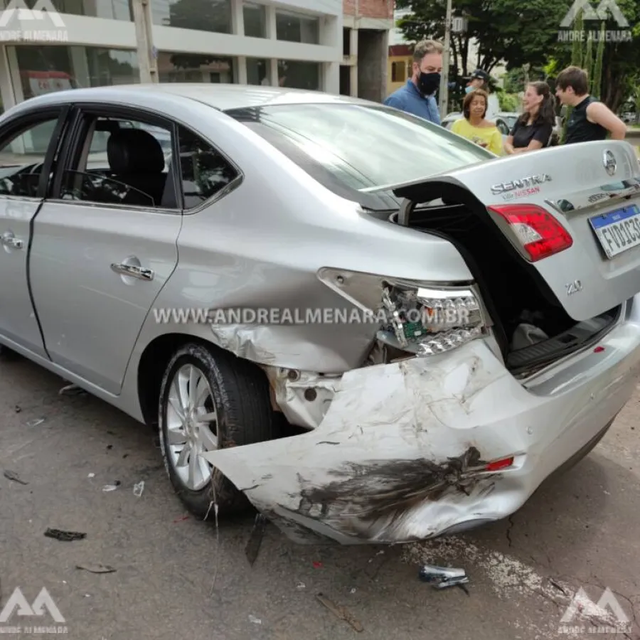 Motorista embriagado causa acidentes na Avenida Gastão Vidigal em Maringá