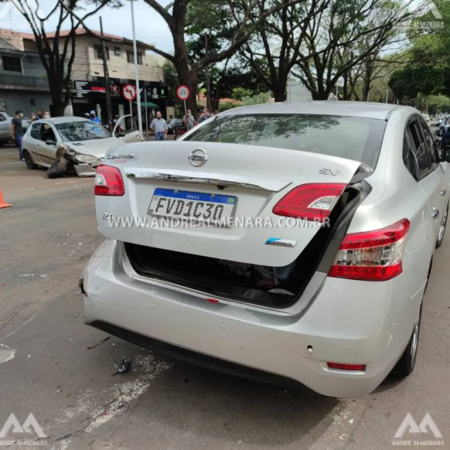 Motorista embriagado causa acidentes na Avenida Gastão Vidigal em Maringá