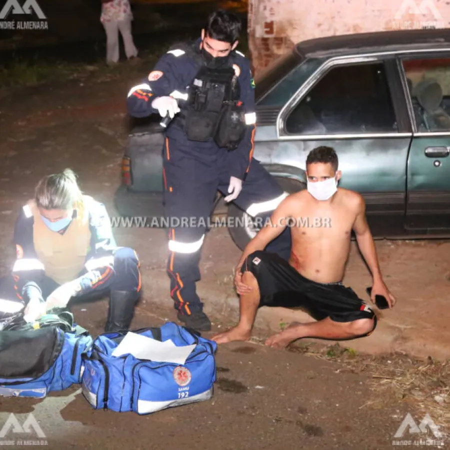 Rapaz é baleado na casa da namorada no Conjunto Ney Braga em Maringá
