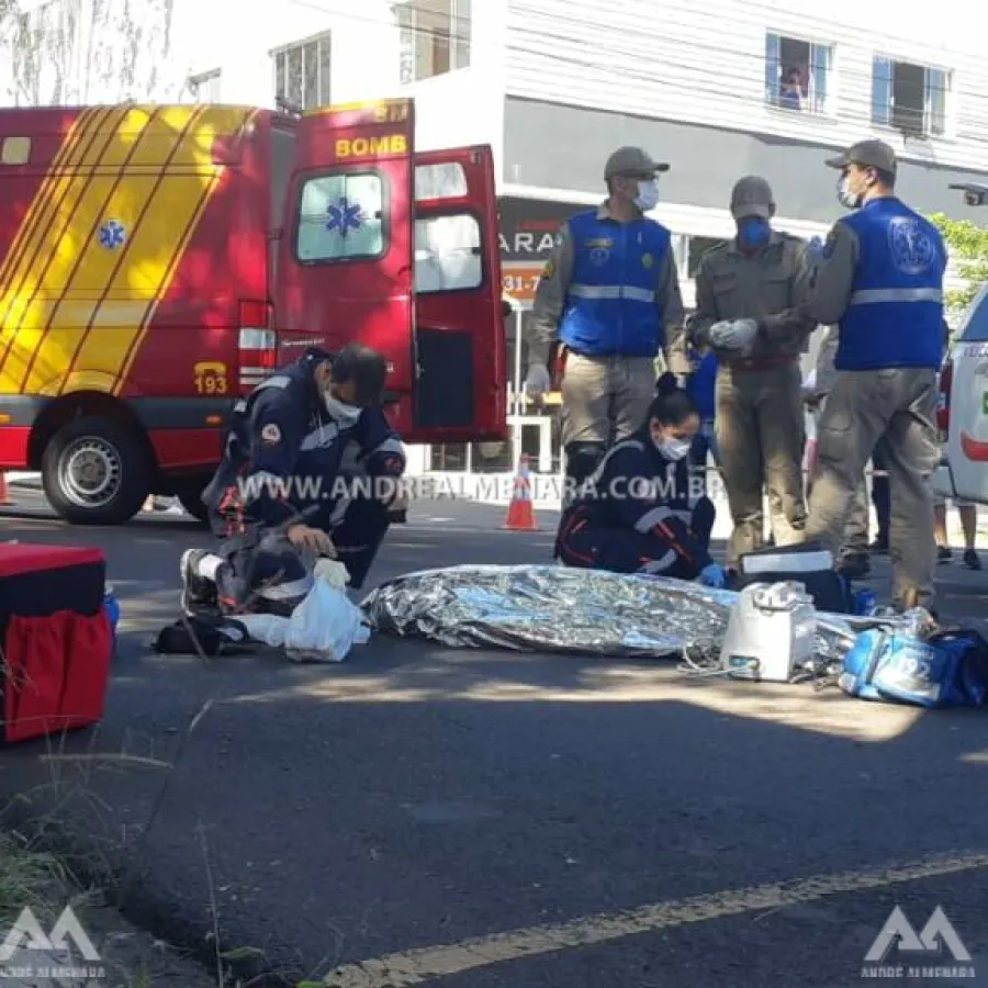 Motociclista de 37 anos morre de acidente em Maringá