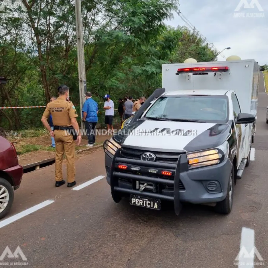 Homem de 66 anos é encontrado morto ao lado de córrego em Maringá