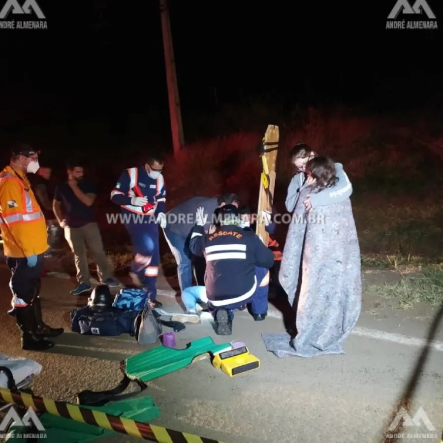 Família de Londrina sofre acidente na rodovia de Marialva