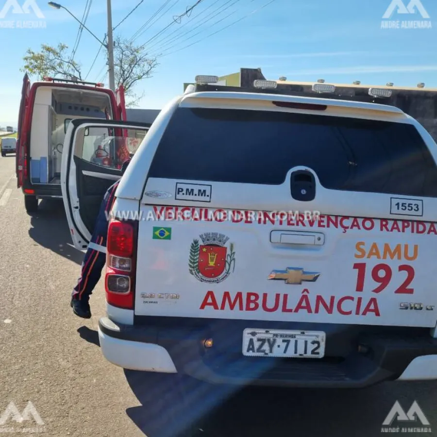 Mulher fica em estado grave ao ser atropelada por carro em Maringá