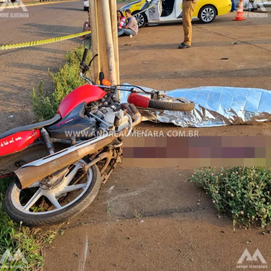 Jovem de 20 anos cai de moto e morre atropelado por carro na rodovia de Sarandi