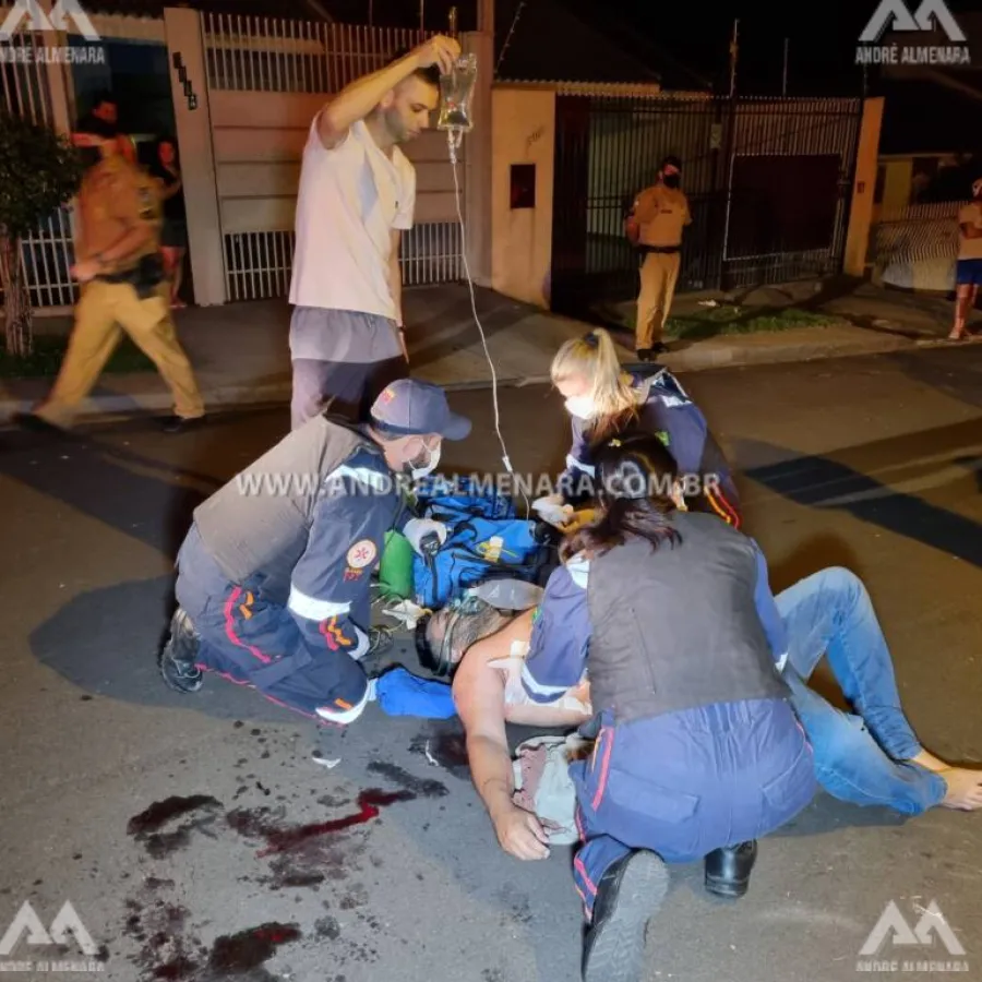 Homem de 38 anos é ferido a tiros no Jardim Oásis em Maringá