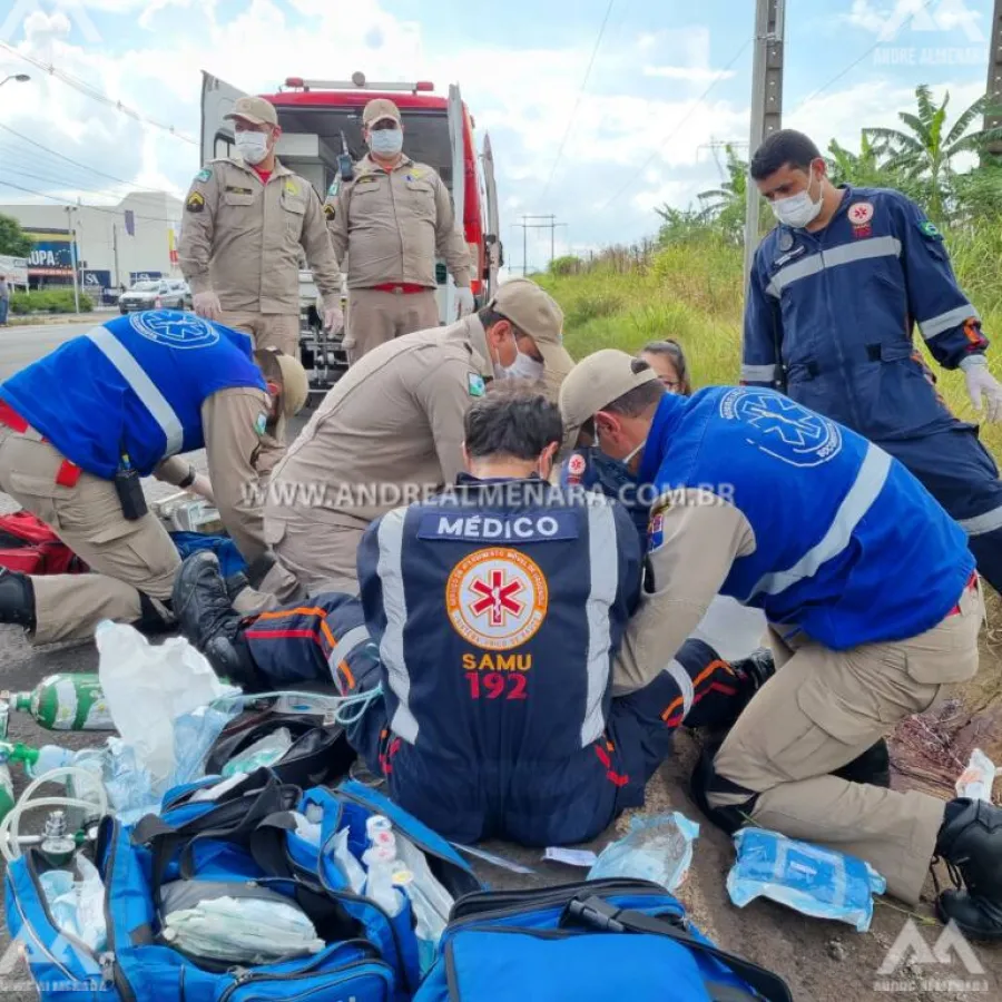 Idoso de 72 anos é a primeira vítima fatal no trânsito de Maringá