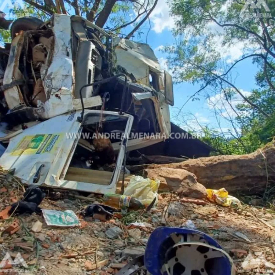 Empresário de Marialva morre de acidente de caminhão em Maringá