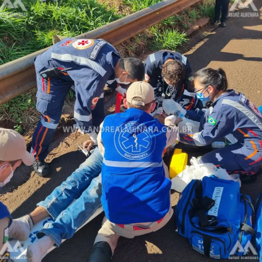 Homem que foi atropelado por ônibus da TCCC morre no hospital