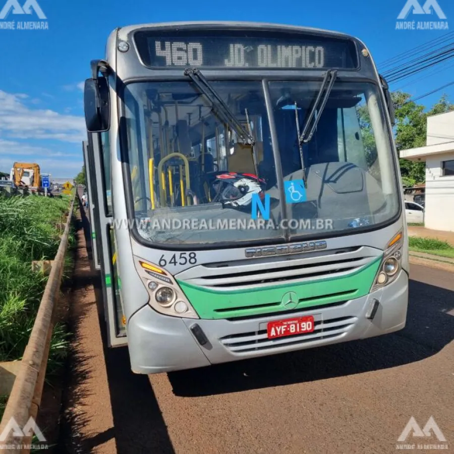 Homem que foi atropelado por ônibus da TCCC morre no hospital