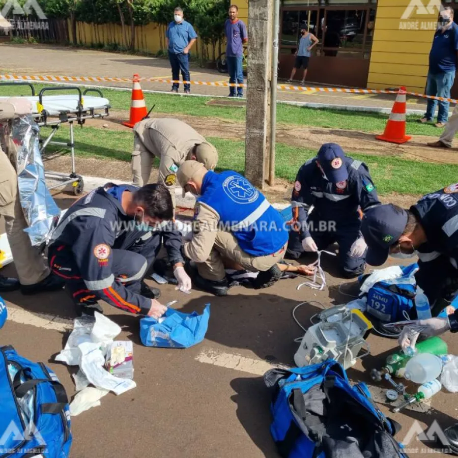 Mulher de 41 anos morre de acidente de moto em Maringá