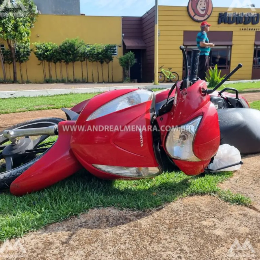 Mulher de 41 anos morre de acidente de moto em Maringá