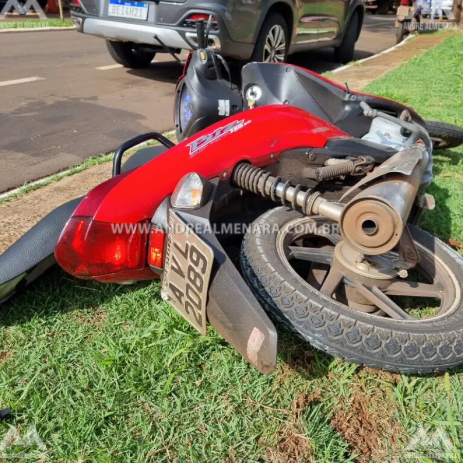 Mulher de 41 anos morre de acidente de moto em Maringá