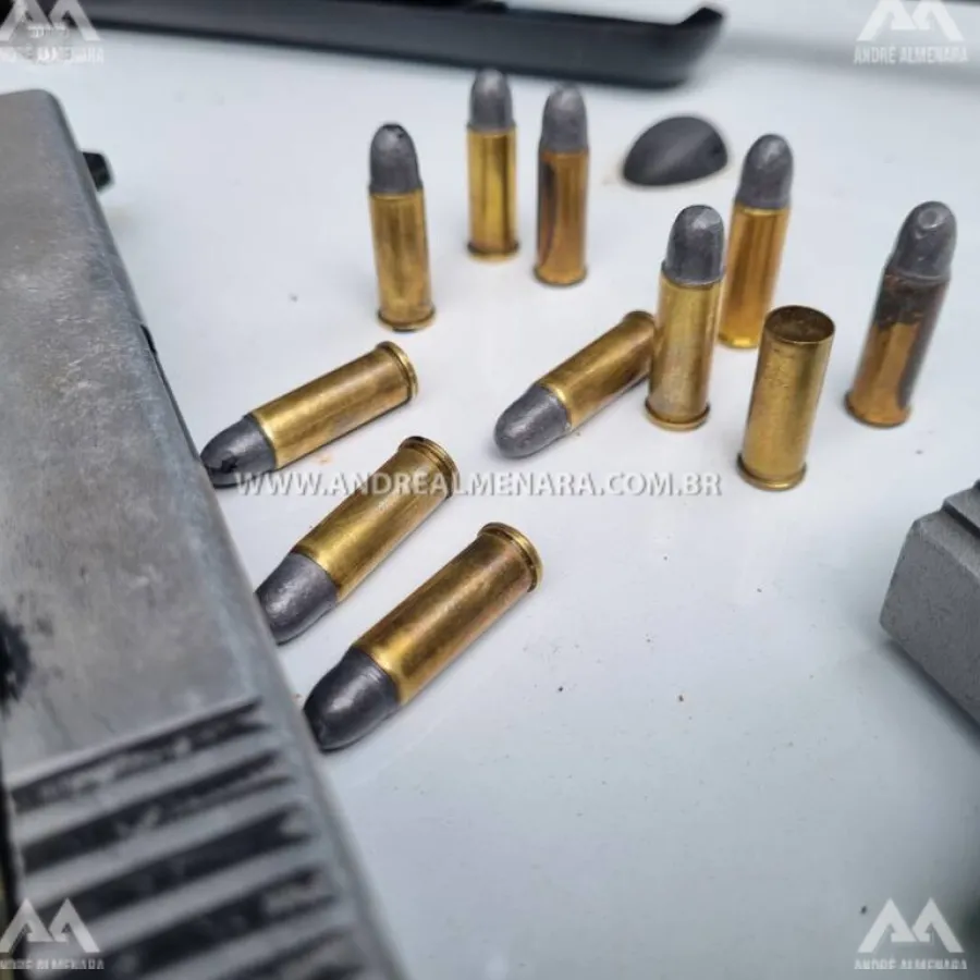 Polícia Civil de Maringá prende traficante com armas e drogas