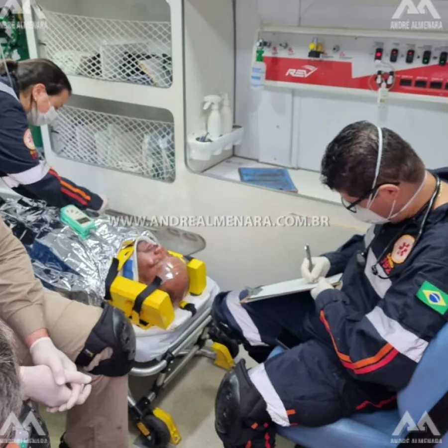 Briga entre moradores de rua termina com dois esfaqueados na zona 2