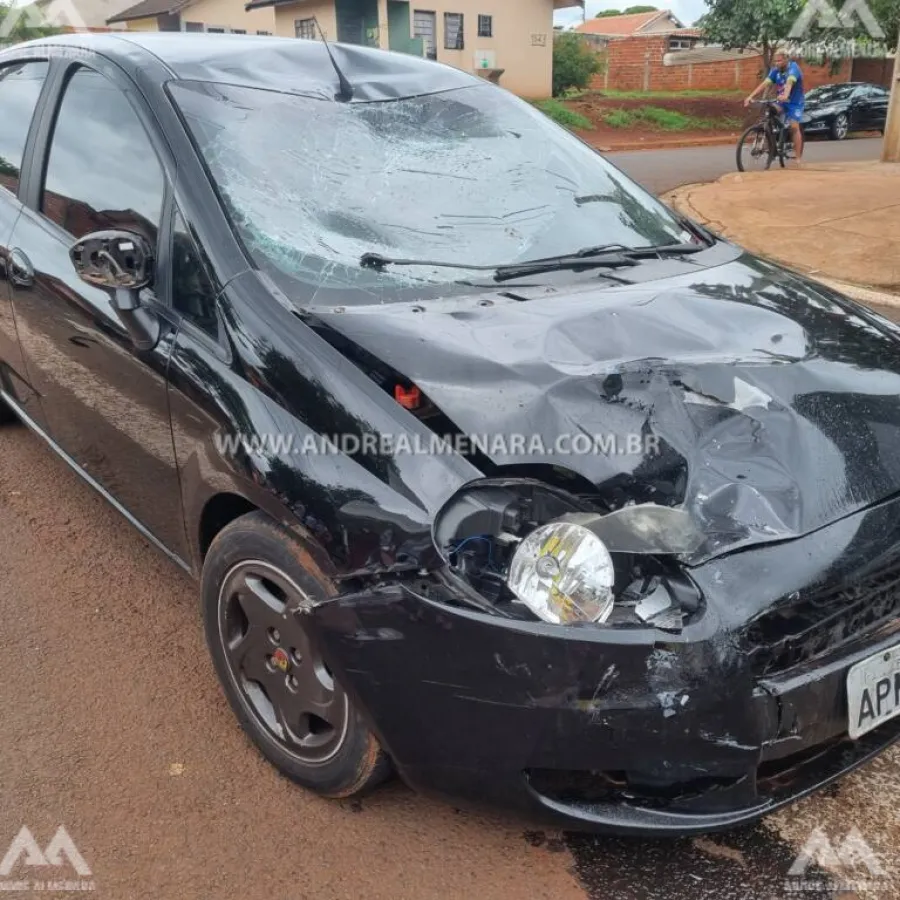 Motociclista sofre acidente gravíssimo no Conjunto Odwaldo Bueno