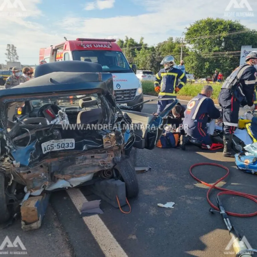 Moradora da cidade de Marialva morre de acidente na rodovia BR-376