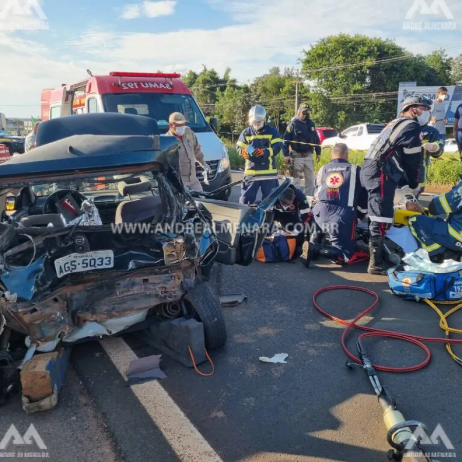 Mulher que morreu em acidente na rodovia de Marialva é identificada