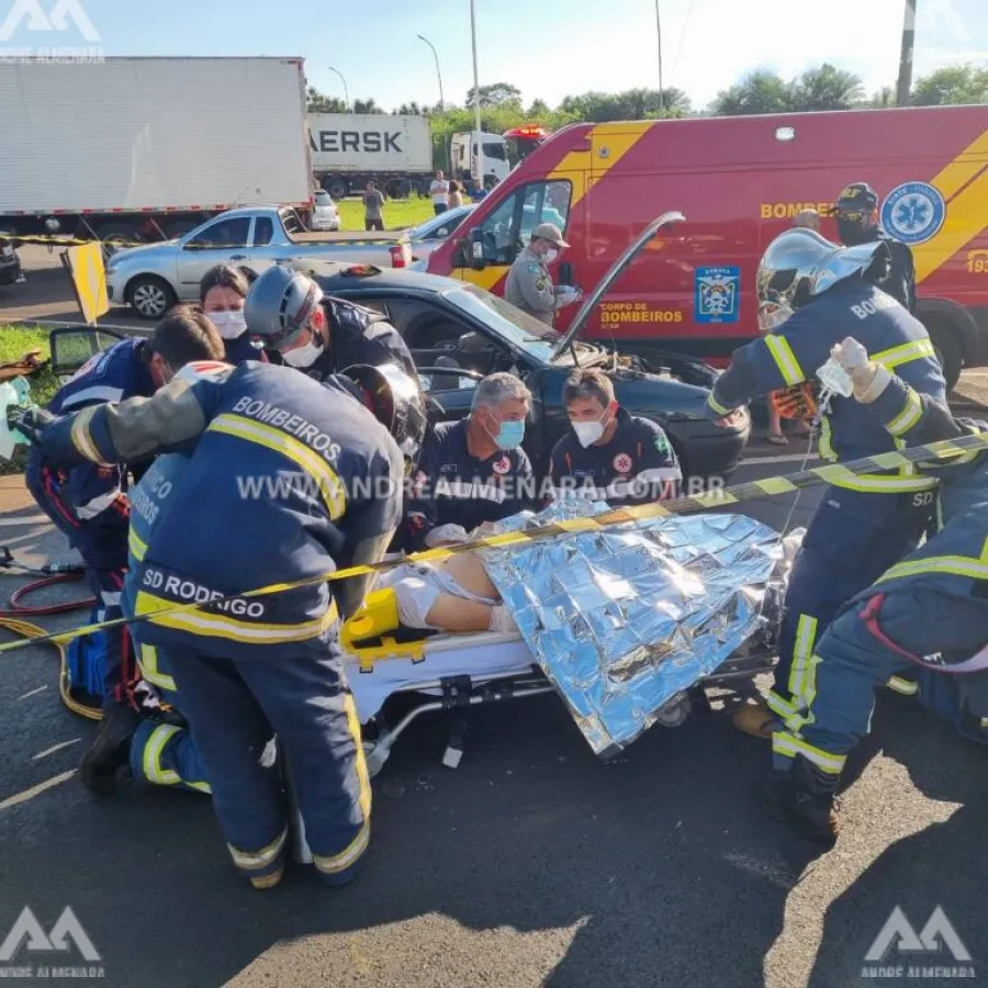 Moradora da cidade de Marialva morre de acidente na rodovia BR-376