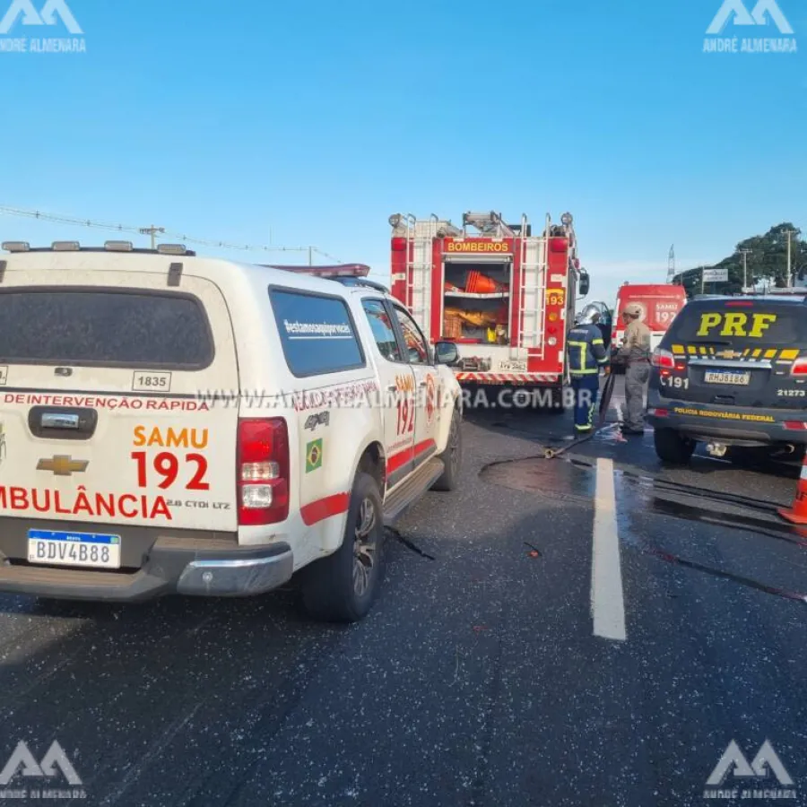 Moradora da cidade de Marialva morre de acidente na rodovia BR-376