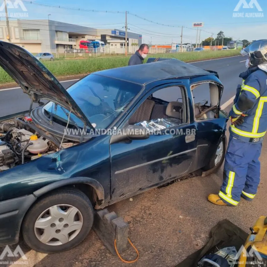 Jovem de Marialva que sofreu acidente na rodovia 376 morre no hospital