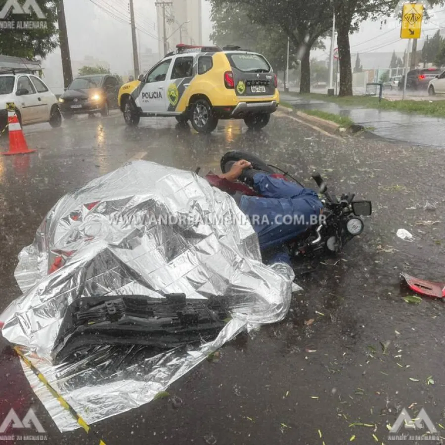 Mais um motociclista morre no trânsito de Maringá