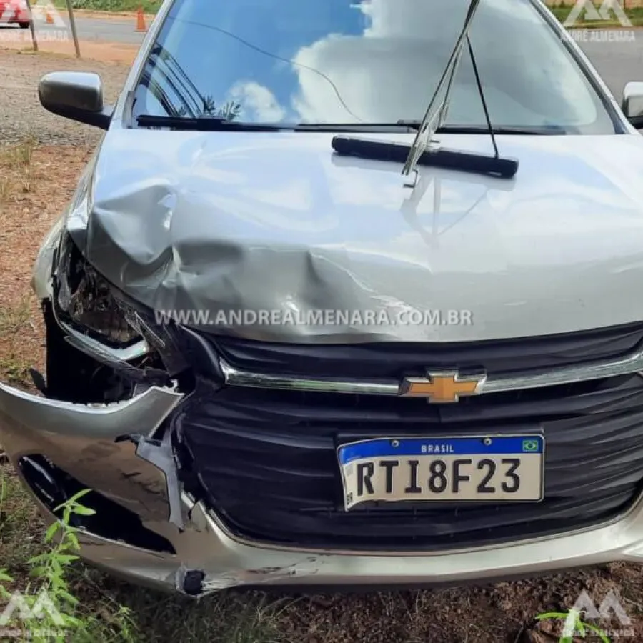 Pai e filha sofrem acidente gravíssimo entre as cidades de Maringá e Paiçandu