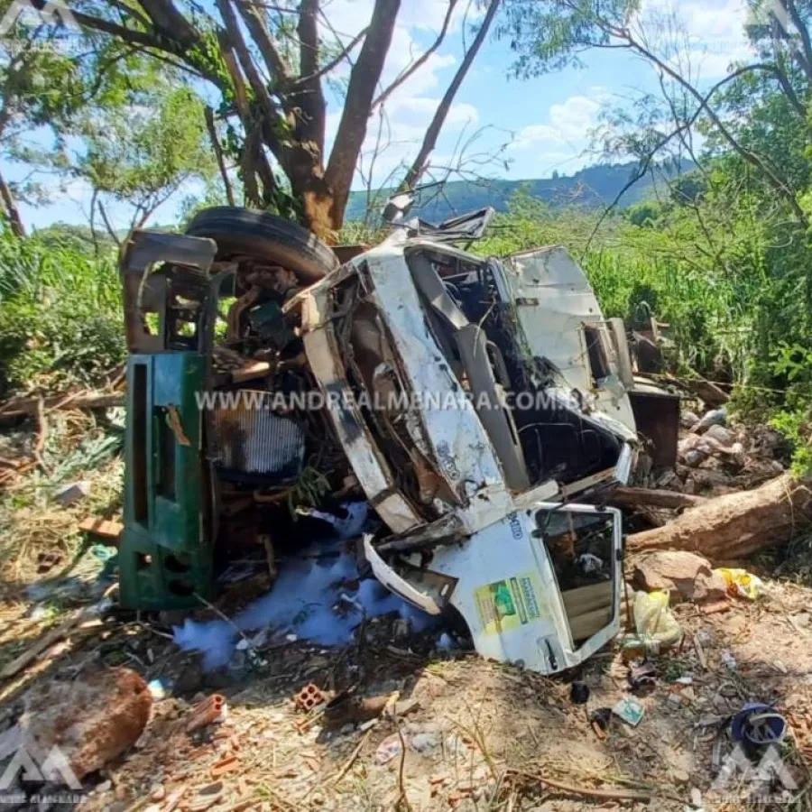 Empresário de Marialva morre de acidente de caminhão em Maringá