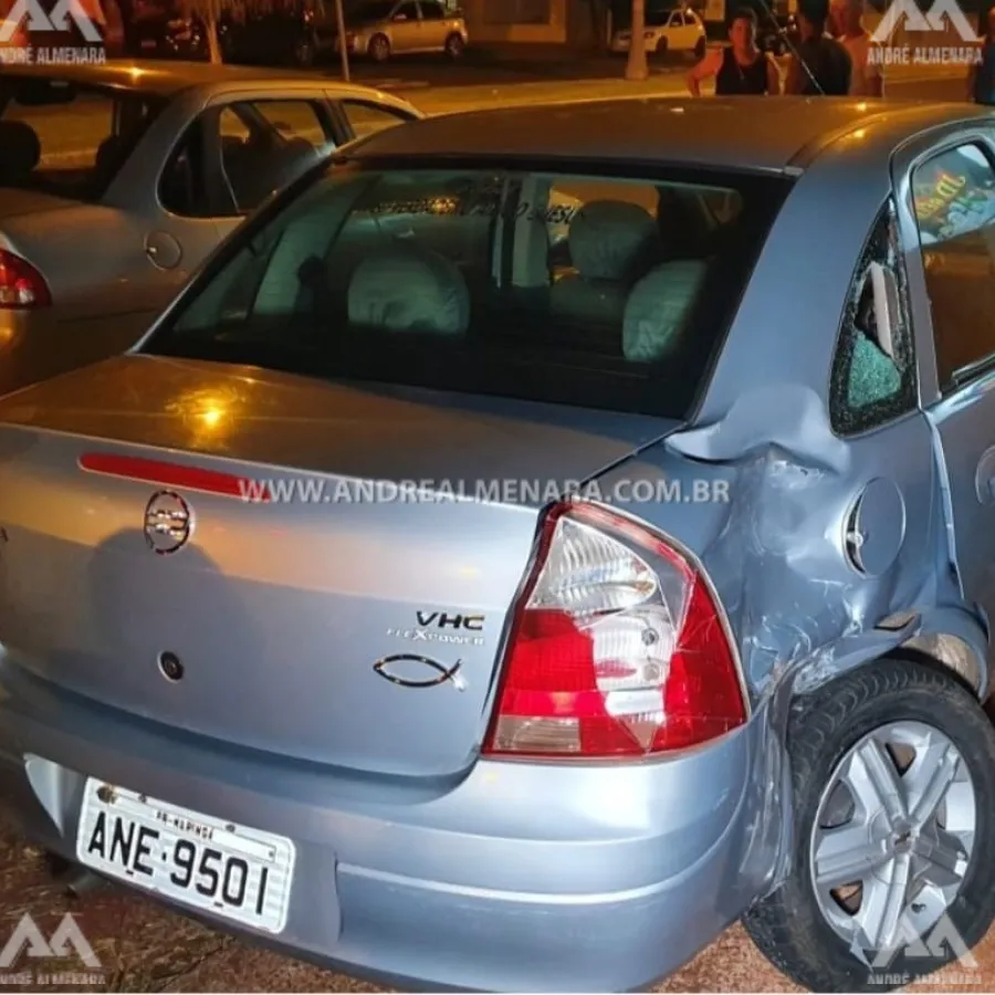 Motociclista de 37 anos é intubado ao sofrer acidente gravíssimo em Maringá