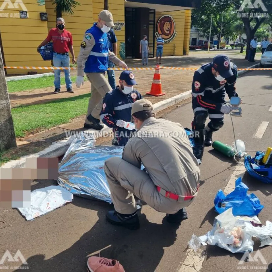 Mulher de 41 anos morre de acidente de moto em Maringá