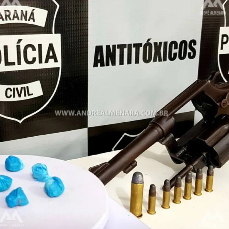 Dois traficantes do Jardim Paulista são presos com drogas e arma de fogo