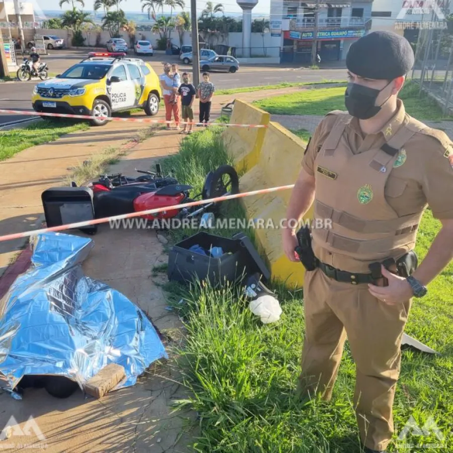 Jovem que atuou como cinegrafista e editor morre de acidente de moto em Maringá