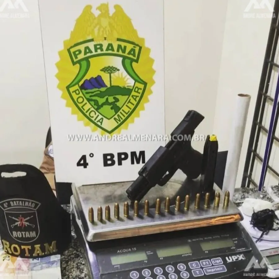 Foragido da justiça é preso em Sarandi com pistola