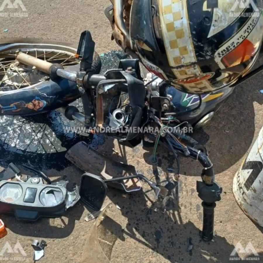 Jovem de 24 anos que sofreu acidente de moto na Colombo morre no hospital