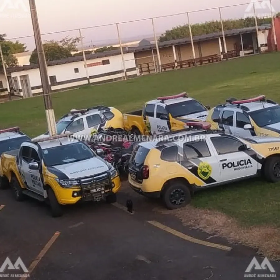 Ladrões agem contra postos e sede da Polícia Rodoviária Estadual de Maringá