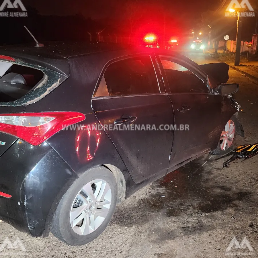 Acidente no Conjunto Guaiapó provocado por motorista embriagado causa a morte de passageiro